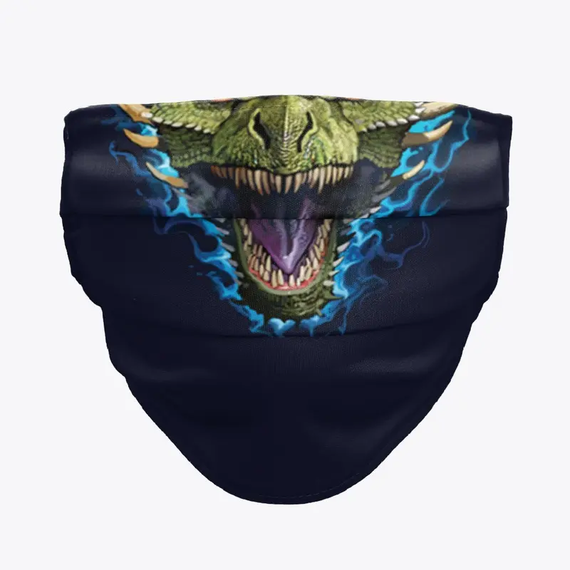 Dragon Roar Cloth Face Mask